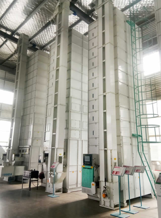 recirculating 批次dryer